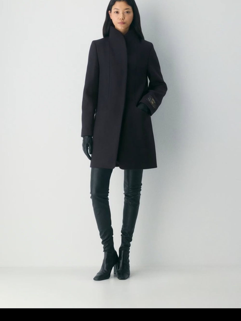 Wilfred Wool Cashmere Cocoon Coat